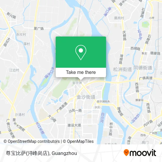 尊宝比萨(浔峰岗店) map