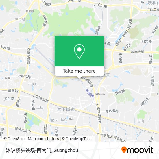 沐陂桥头铁场-西南门 map