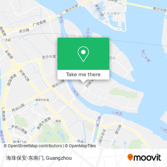 海珠保安-东南门 map