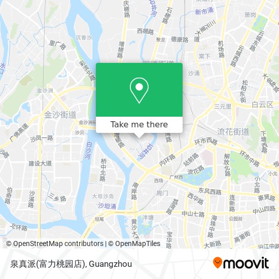泉真派(富力桃园店) map