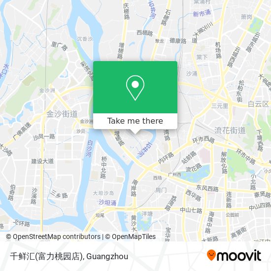 千鲜汇(富力桃园店) map