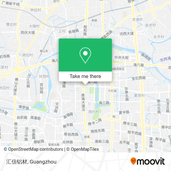 汇信铝材 map