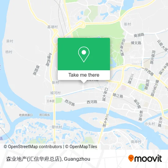 森业地产(汇信华府总店) map