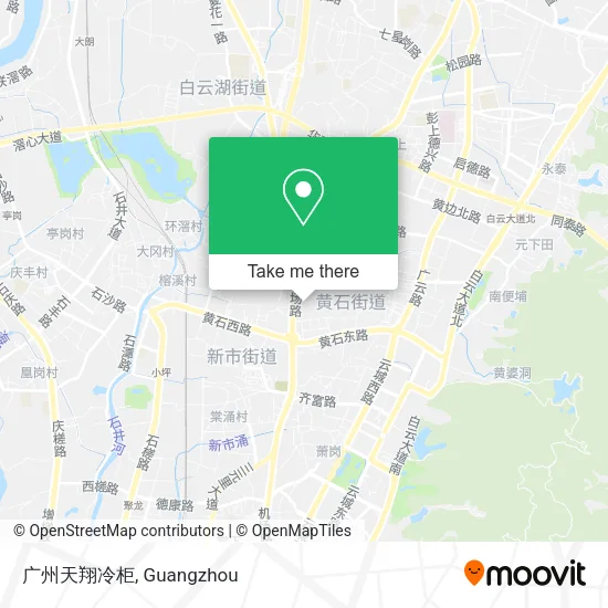 广州天翔冷柜 map
