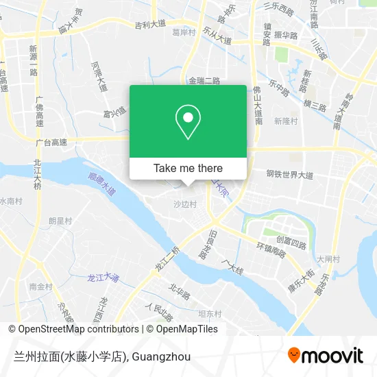 兰州拉面(水藤小学店) map