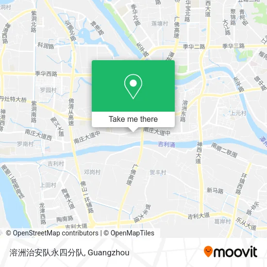 溶洲治安队永四分队 map