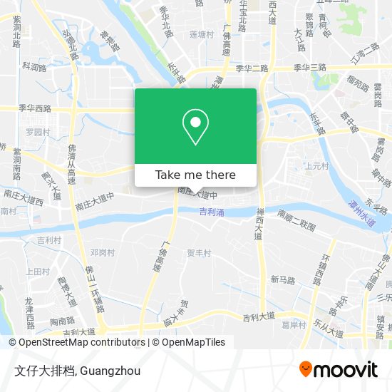 文仔大排档 map