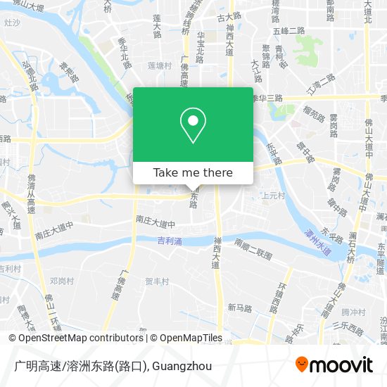 广明高速/溶洲东路(路口) map