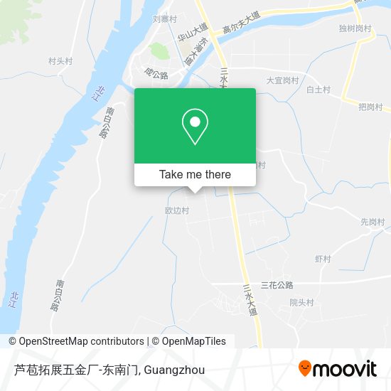 芦苞拓展五金厂-东南门 map
