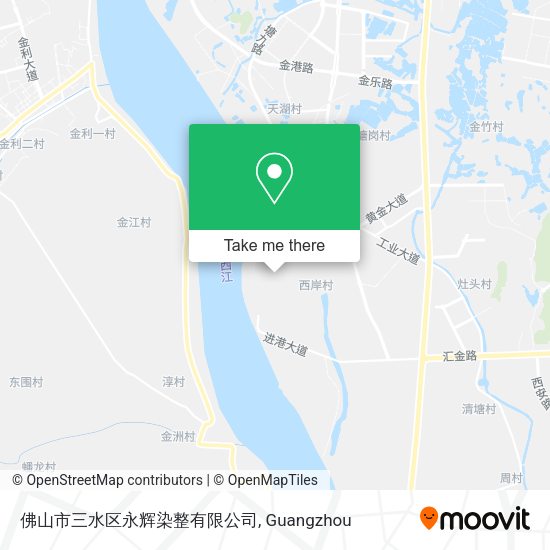 佛山市三水区永辉染整有限公司 map