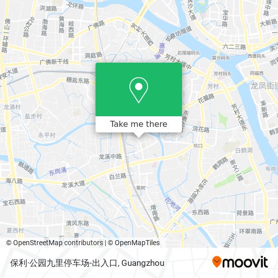保利·公园九里停车场-出入口 map