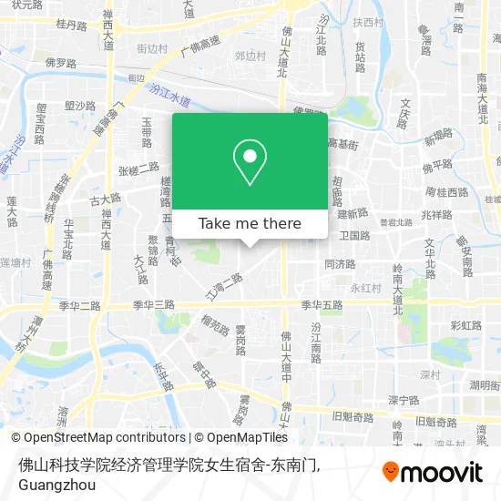 佛山科技学院经济管理学院女生宿舍-东南门 map