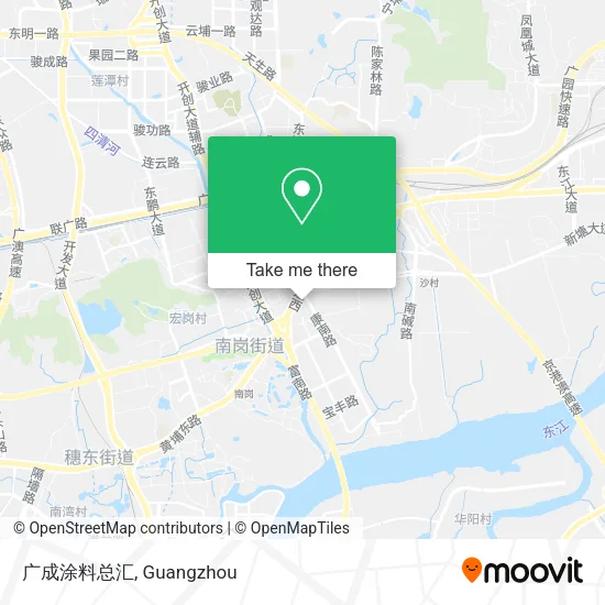 广成涂料总汇 map