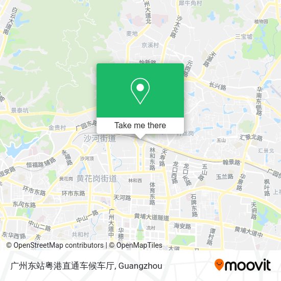 广州东站粤港直通车候车厅 map
