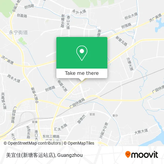美宜佳(新塘客运站店) map