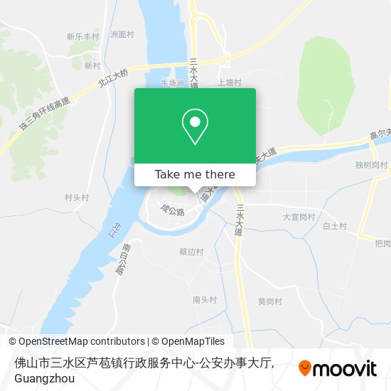 佛山市三水区芦苞镇行政服务中心-公安办事大厅 map