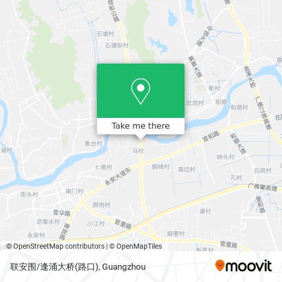 联安围/逢涌大桥(路口) map