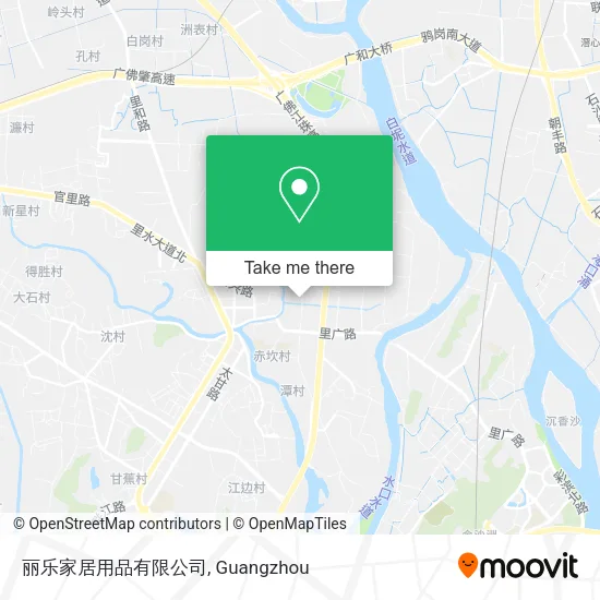 丽乐家居用品有限公司 map