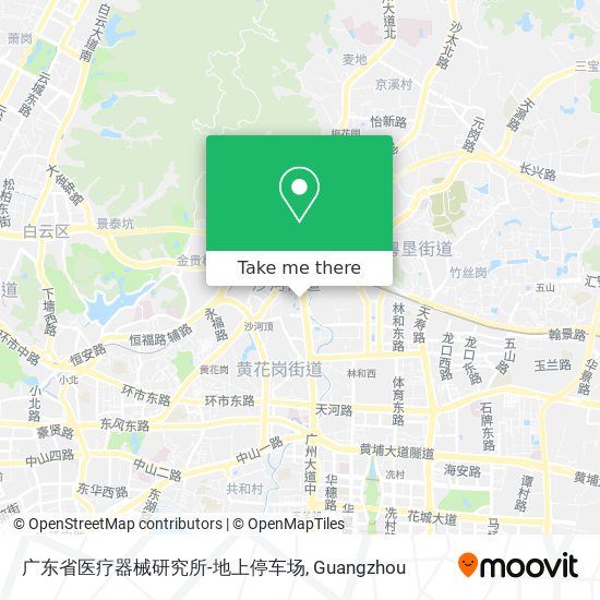 广东省医疗器械研究所-地上停车场 map