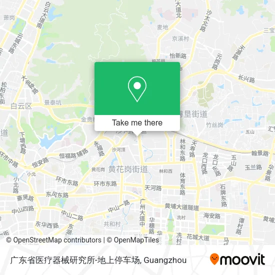 广东省医疗器械研究所-地上停车场 map