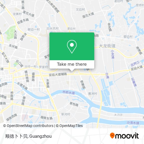 顺德卜卜贝 map