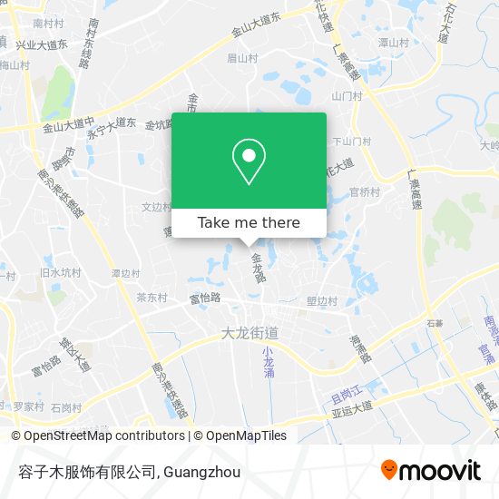 容子木服饰有限公司 map