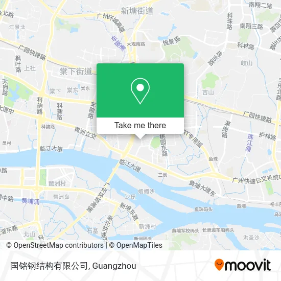 国铭钢结构有限公司 map