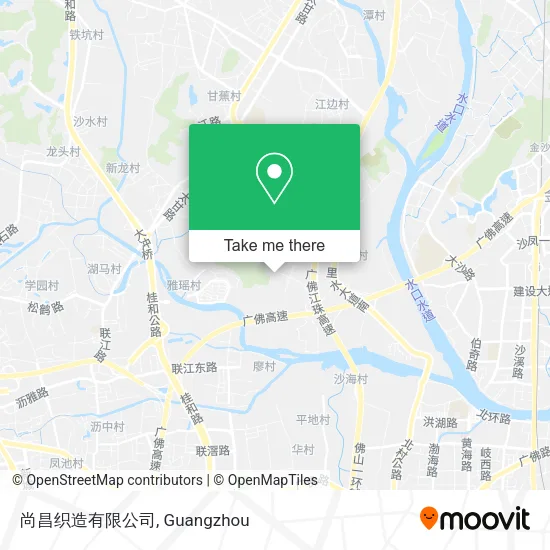 尚昌织造有限公司 map