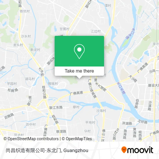 尚昌织造有限公司-东北门 map