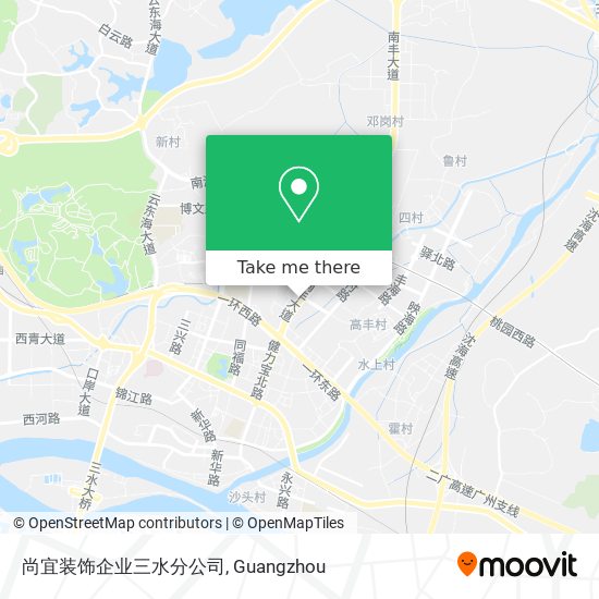 尚宜装饰企业三水分公司 map