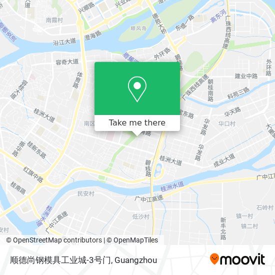 顺德尚钢模具工业城-3号门 map