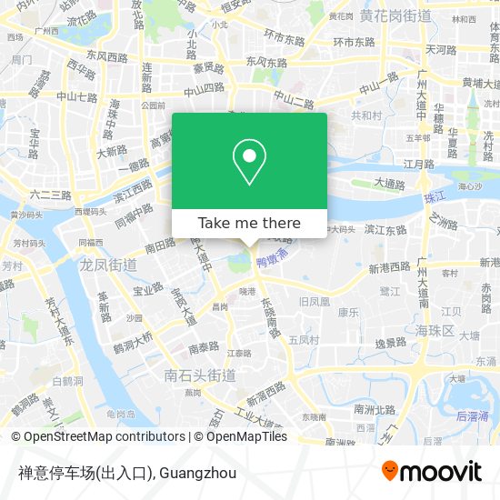禅意停车场(出入口) map