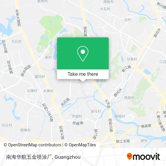 南海华航五金喷涂厂 map