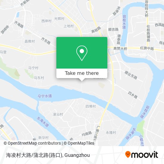 海凌村大路/蒲北路(路口) map