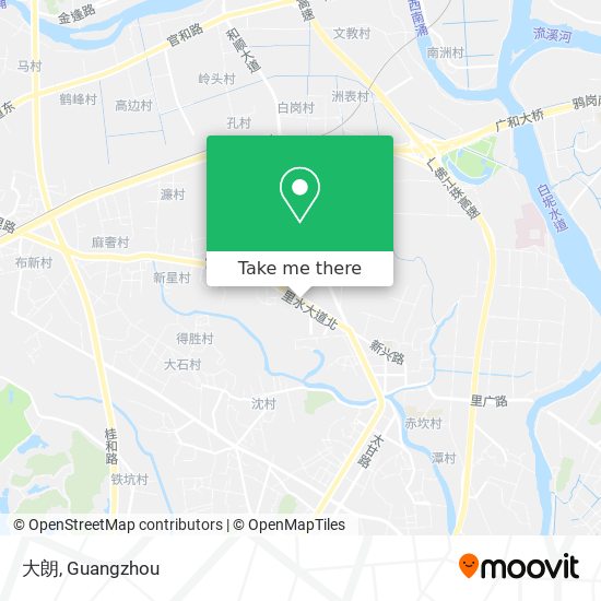 大朗 map