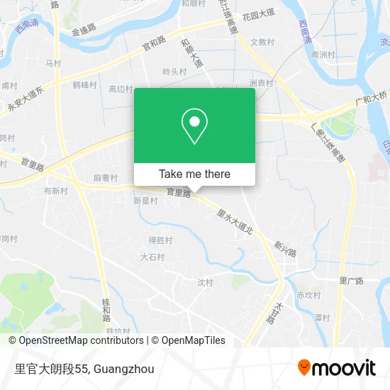 里官大朗段55 map