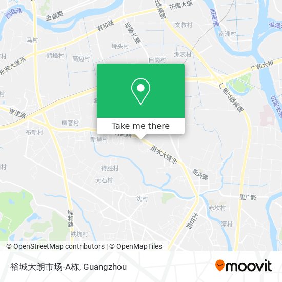 裕城大朗市场-A栋 map