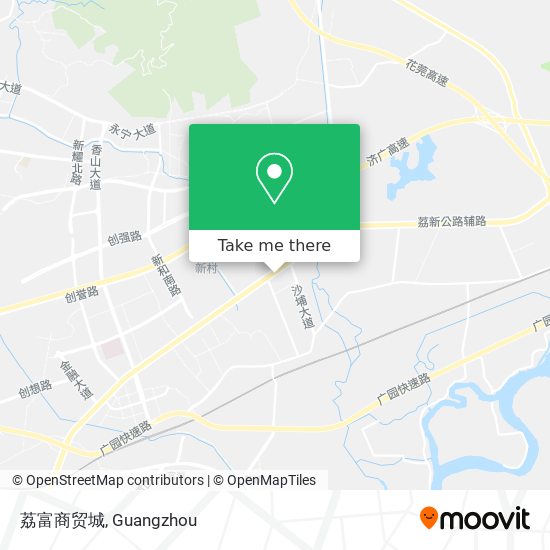 荔富商贸城 map