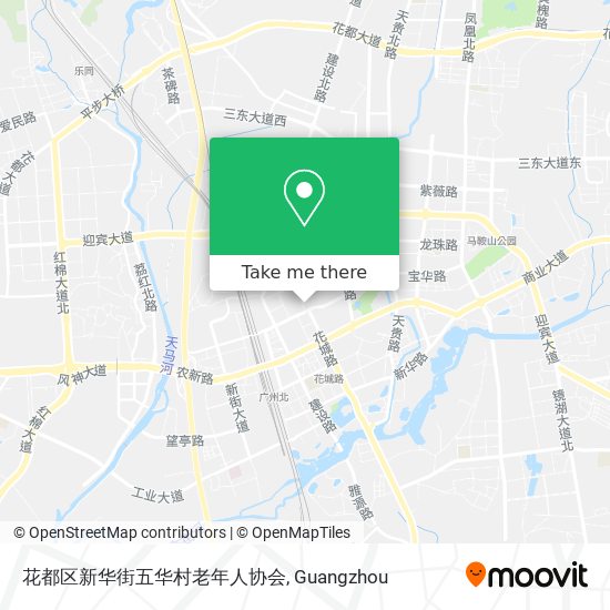 花都区新华街五华村老年人协会 map