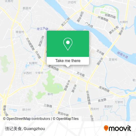 强记美食 map