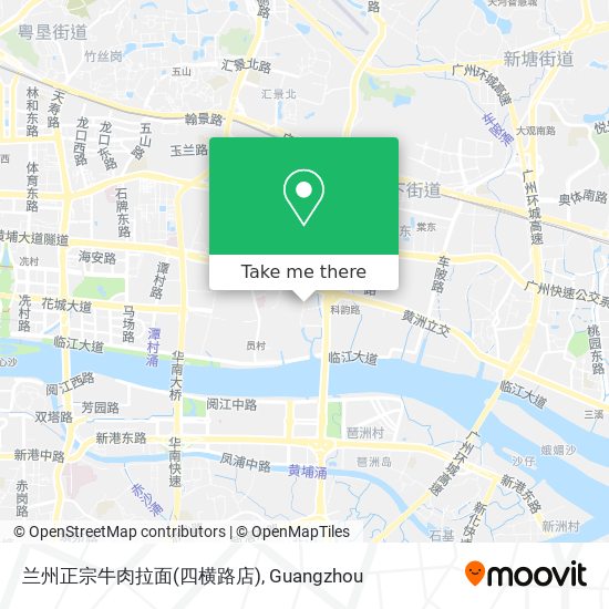 兰州正宗牛肉拉面(四横路店) map