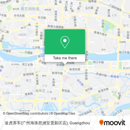 途虎养车(广州海珠琶洲安置新区店) map