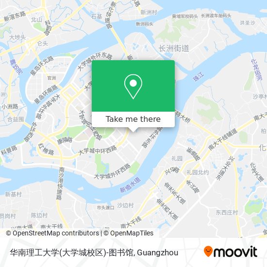 华南理工大学(大学城校区)-图书馆 map