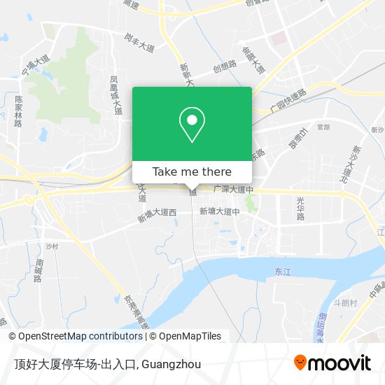 顶好大厦停车场-出入口 map