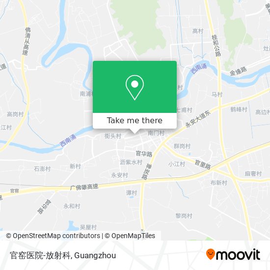 官窑医院-放射科 map