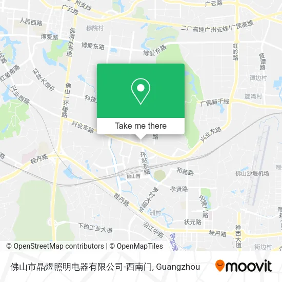 佛山市晶煜照明电器有限公司-西南门 map