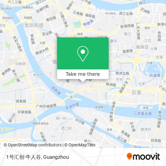 1号汇创·牛人谷 map