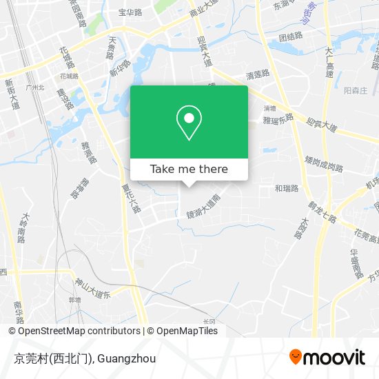 京莞村(西北门) map