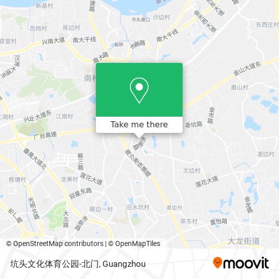 坑头文化体育公园-北门 map