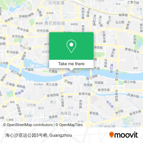 海心沙亚运公园5号桥 map